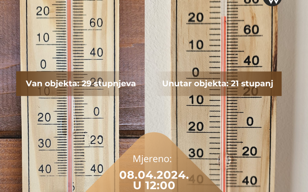 Temperaturna razlika – mjerenje u praksi