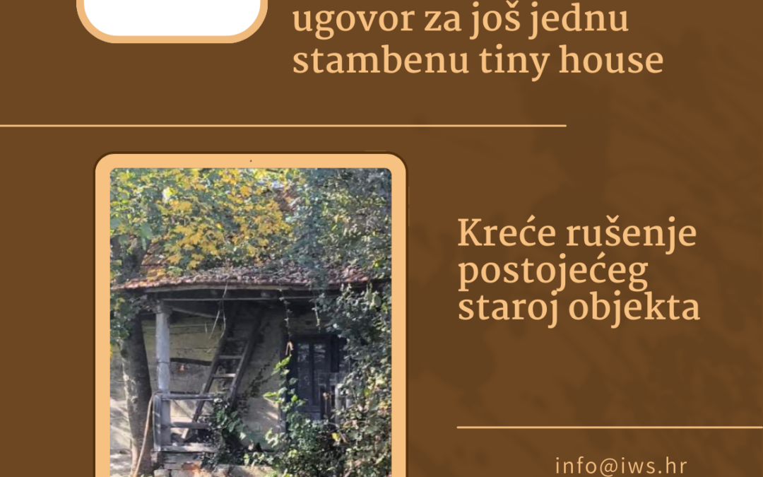 Tiny house koncept kao povoljniji princip gradnje doma